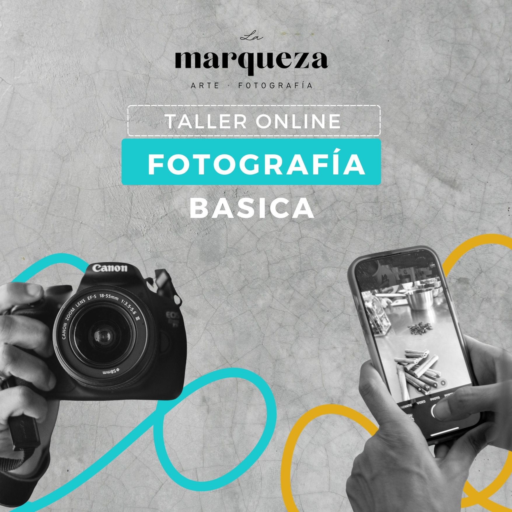 TALLER DE FOTOGRAFIA BASICA ONLINE